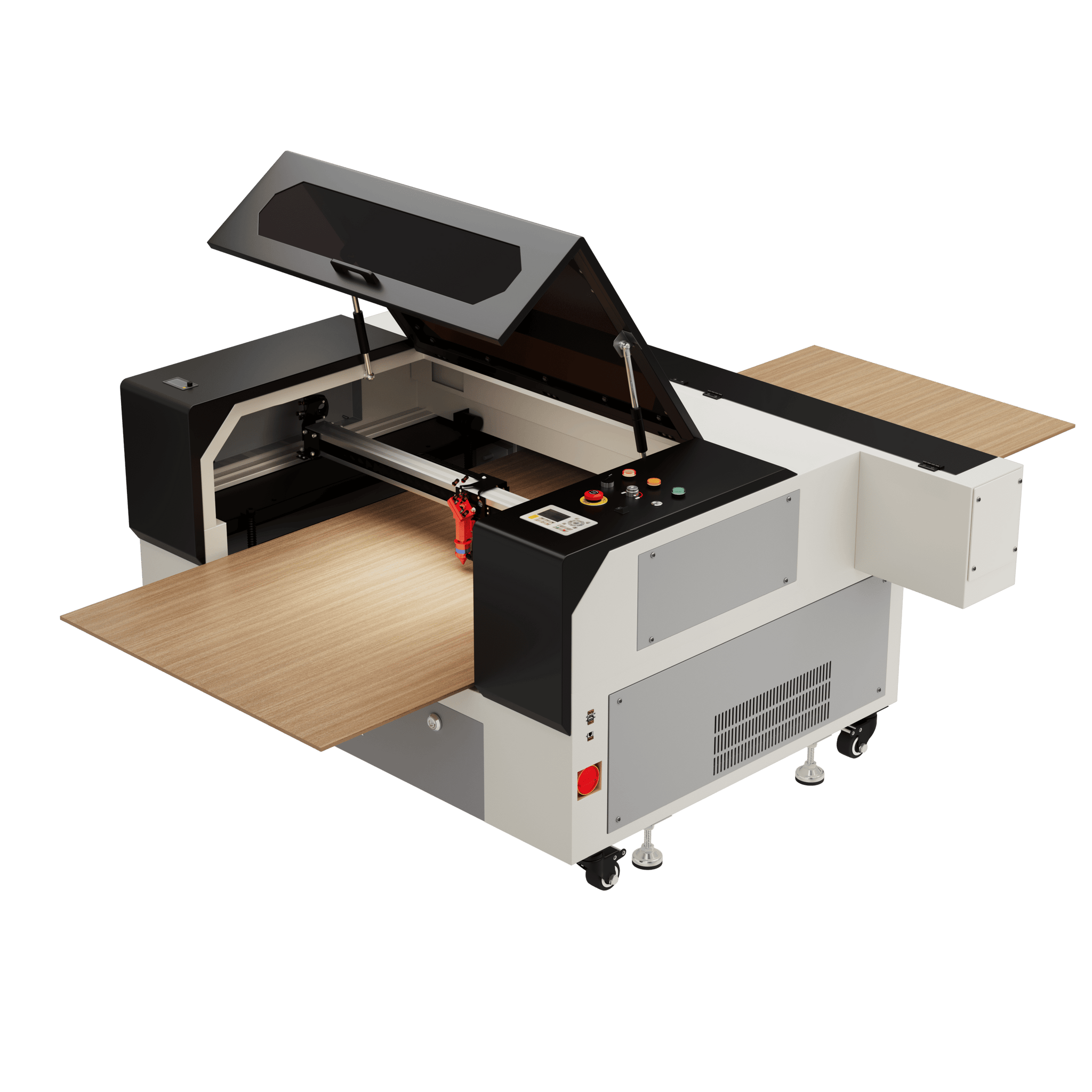 Monport 90W Machine à graver laser CO2 & cutter (500x700mm) avec autofocus
