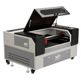 Monport 90W Machine à graver laser CO2 & cutter (500x700mm) avec autofocus et support