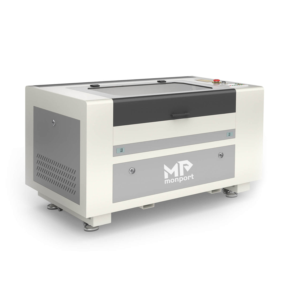 Monport 60W Machine à graver laser CO2 & Cutter (600 x 400mm) Surface de gravure avec autofocus