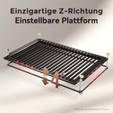 Machine de gravure et de découpe laser CO₂ de bureau Monport Reno 65 Pro (600x400mm) et 65 Pro Vision, équipée d'une caméra HD 8MP et d'une fonction de remplissage automatique intelligente